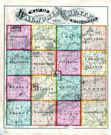 County Map, Walworth County 1873